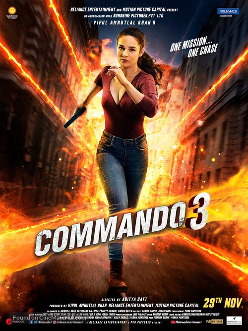 Commando 3 - Indian Movie Poster