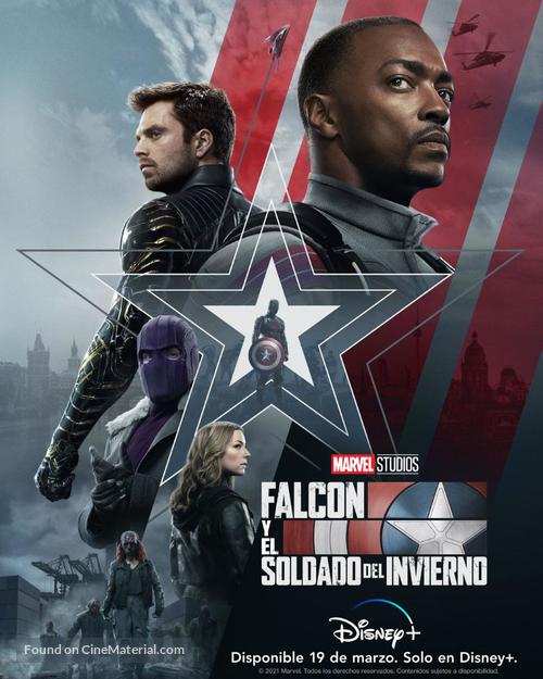 &quot;The Falcon and the Winter Soldier&quot; - Mexican Movie Poster