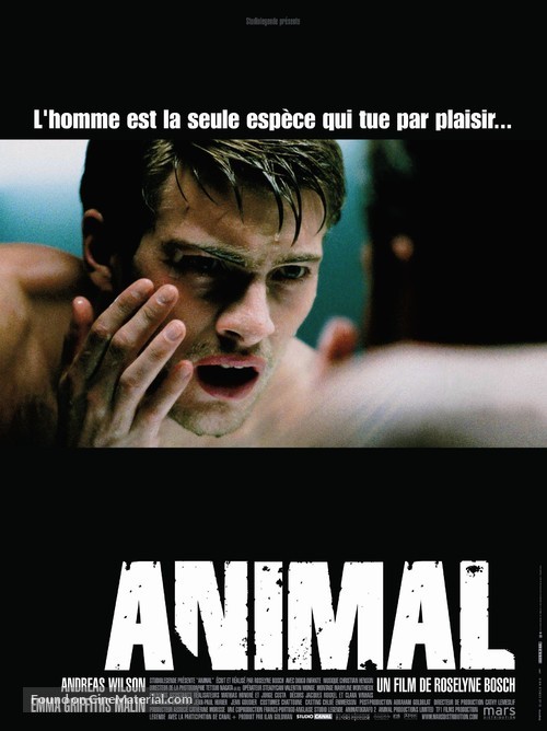 Animal - French Movie Poster