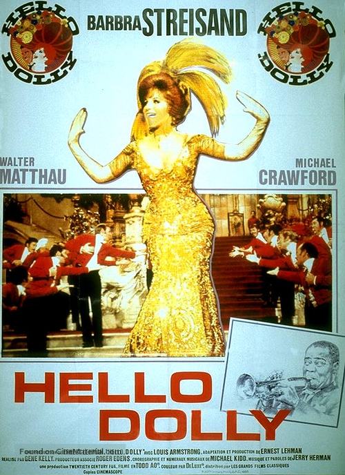 Hello, Dolly! - French Movie Poster