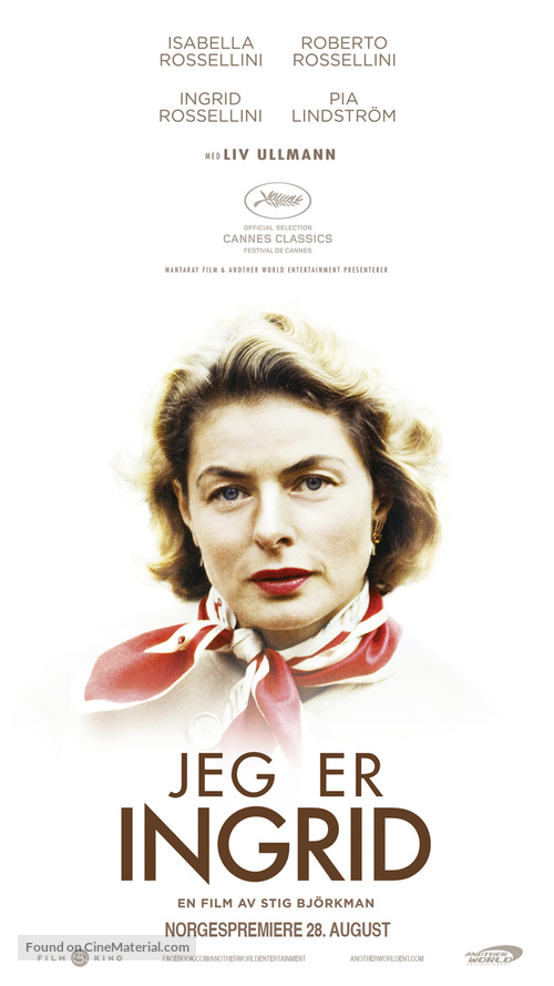 Jag &auml;r Ingrid - Norwegian Movie Poster