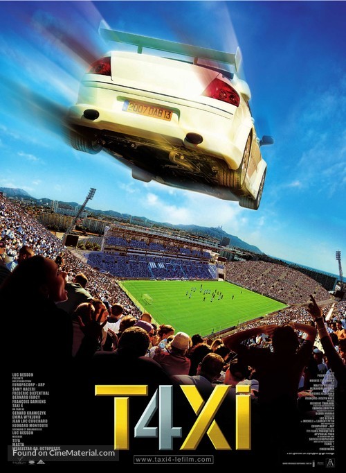 Taxi 4 - French Movie Poster