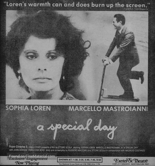 Una giornata particolare - Movie Poster