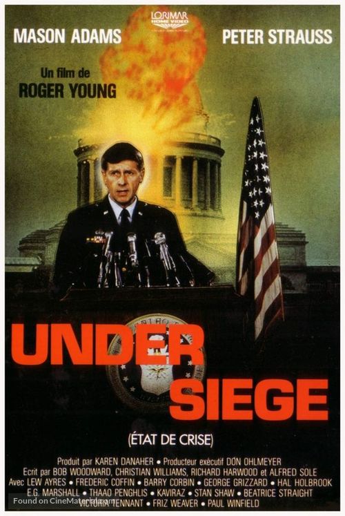 Under Siege - French Movie Poster