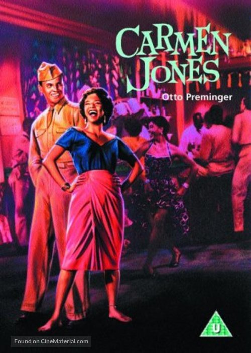 Carmen Jones - British Movie Cover