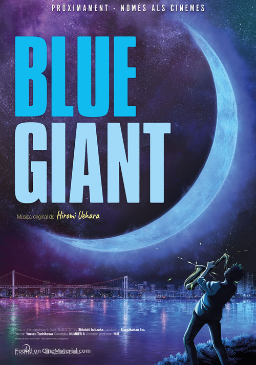 Blue Giant - Andorran Movie Poster