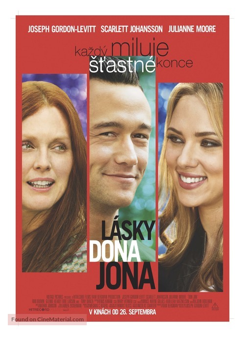 Don Jon - Slovak Movie Poster