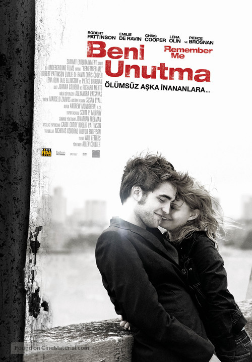 Remember Me - Turkish Movie Poster