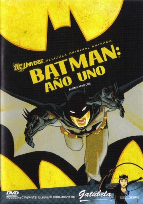 Batman: Year One - Mexican DVD movie cover
