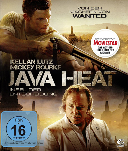 Java Heat - German Blu-Ray movie cover