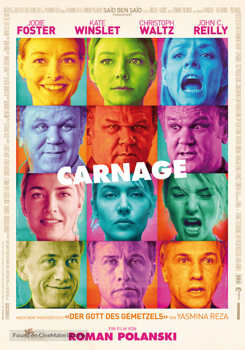 Carnage - Swiss Movie Poster