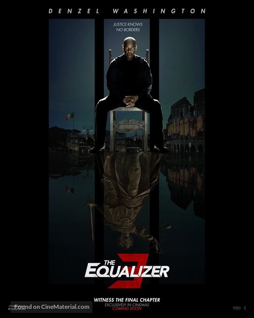 The Equalizer 3 - British Movie Poster