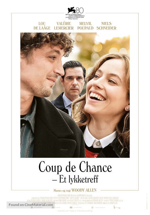 Coup de chance - Norwegian Movie Poster