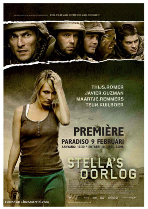 Stella&#039;s oorlog - Dutch Movie Poster