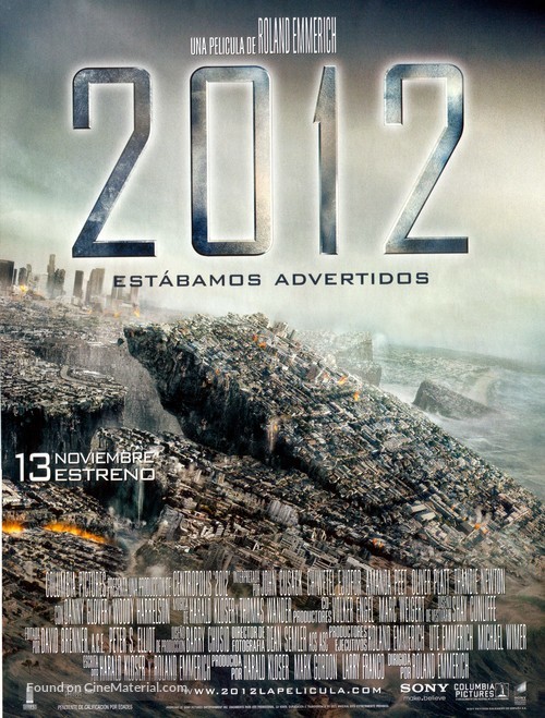 2012 - Spanish Movie Poster