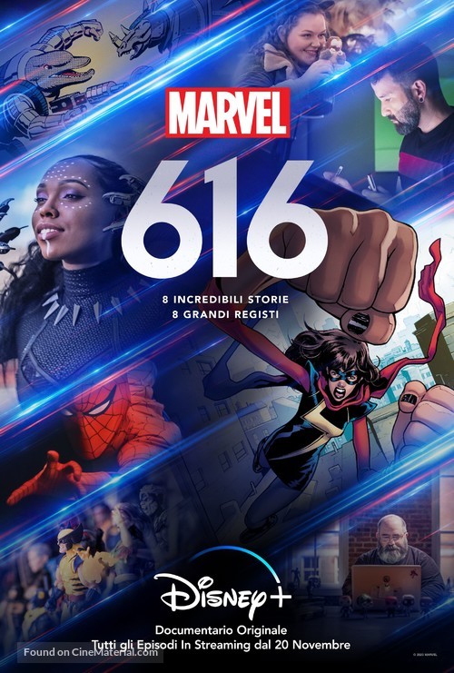 &quot;Marvel&#039;s 616&quot; - Italian Movie Poster