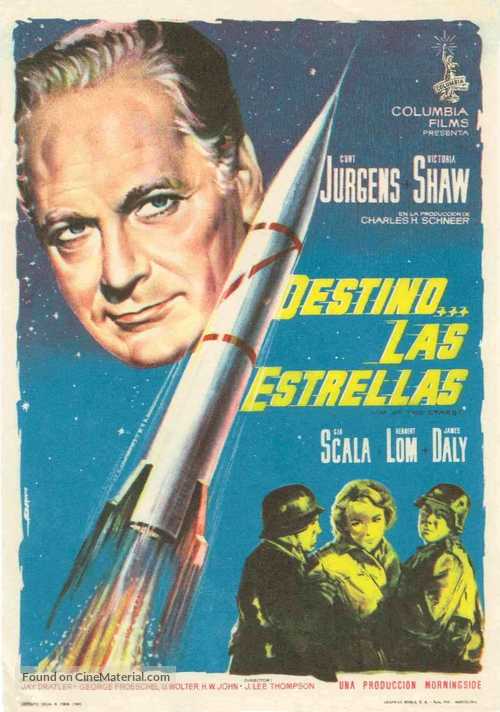 Wernher von Braun - Spanish Movie Poster