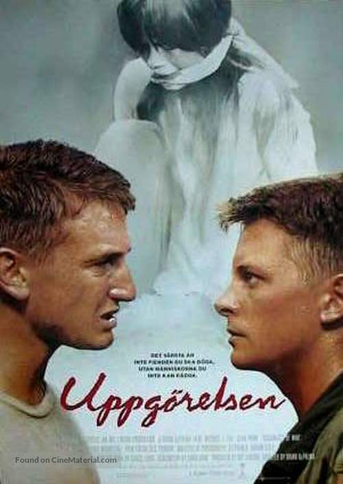 Casualties of War - Swedish Movie Poster