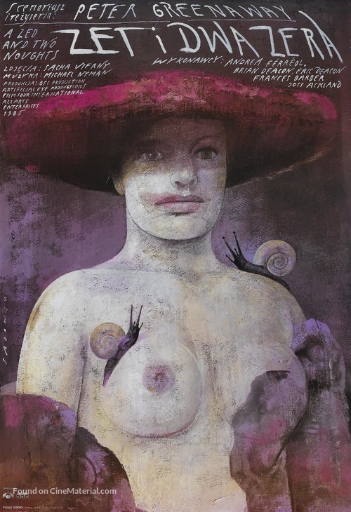 A Zed &amp; Two Noughts - Polish Movie Poster