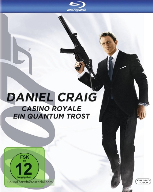 Quantum of Solace - German Blu-Ray movie cover