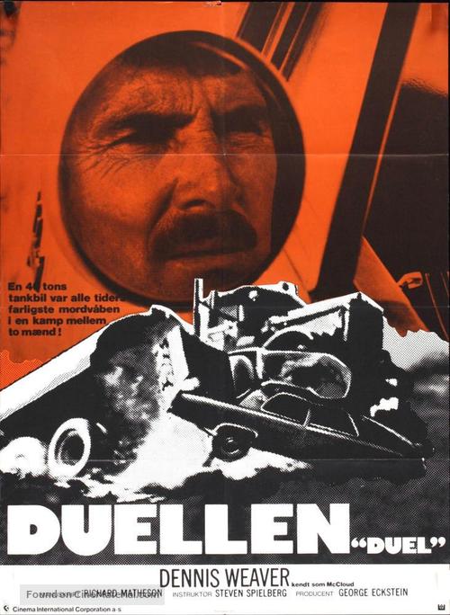 Duel - Danish Movie Poster