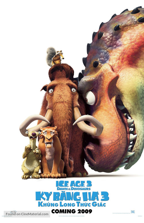 Ice Age: Dawn of the Dinosaurs - Vietnamese Movie Poster