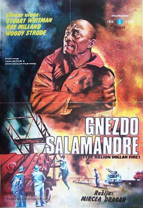 Cuibul salamandrelor - Yugoslav Movie Poster