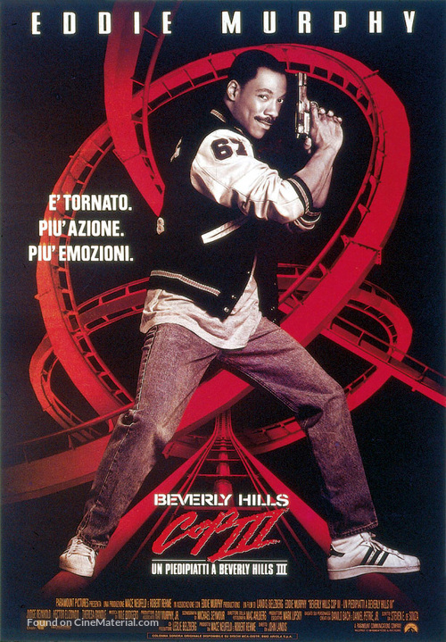 Beverly Hills Cop 3 - Italian Movie Poster
