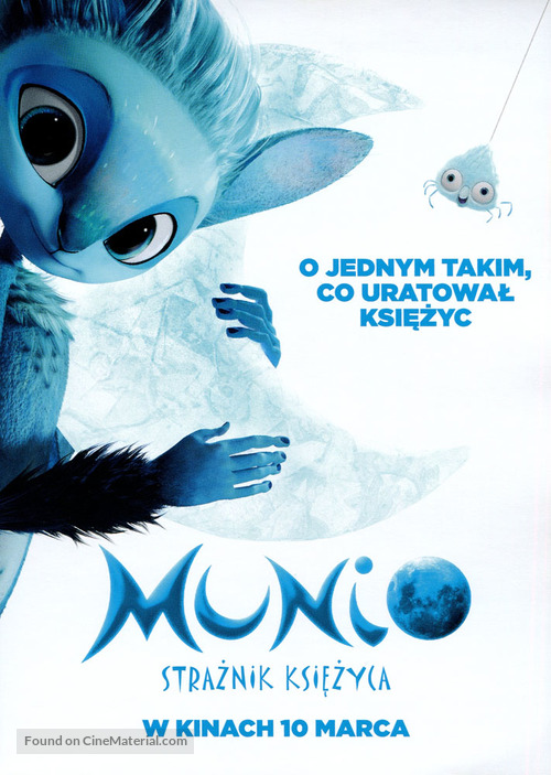 Mune, le gardien de la lune - Polish Movie Poster