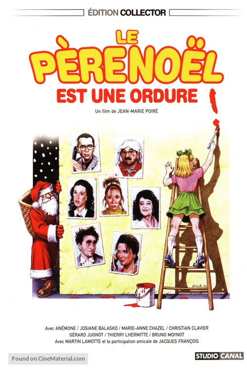 Le p&egrave;re No&euml;l est une ordure - French DVD movie cover