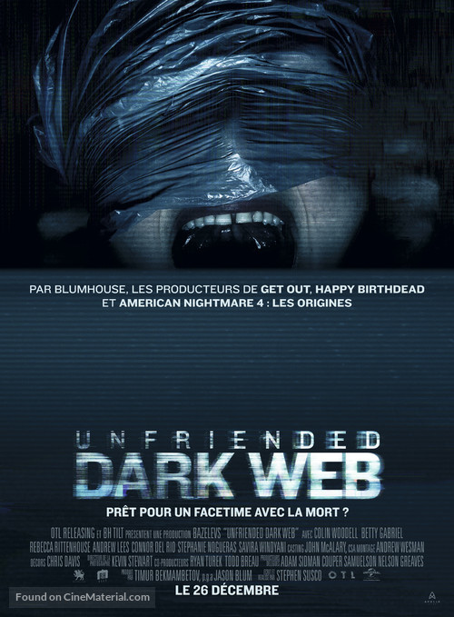 Unfriended: Dark Web - French Movie Poster