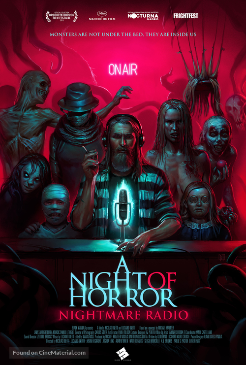 A Night of Horror: Nightmare Radio - British Movie Poster
