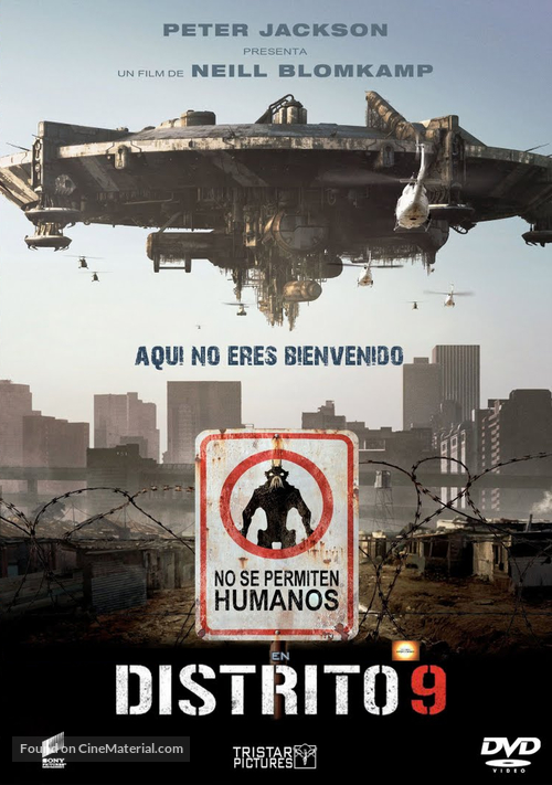 District 9 - Argentinian Movie Cover