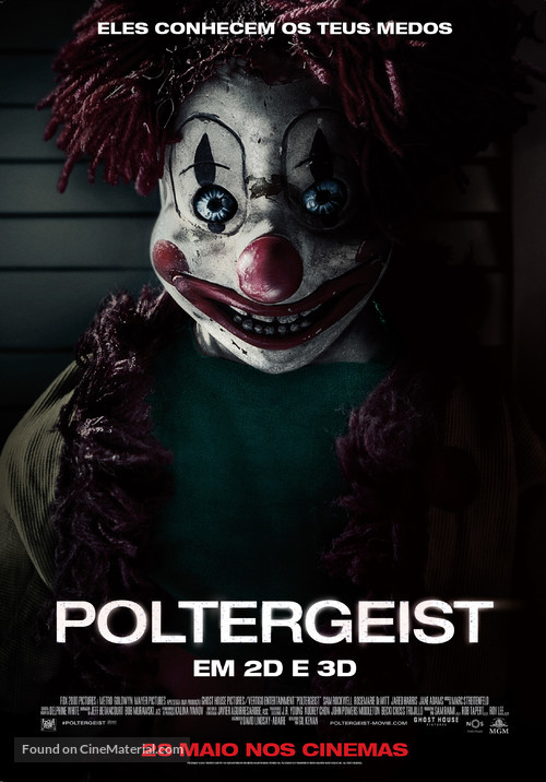 Poltergeist - Portuguese Movie Poster