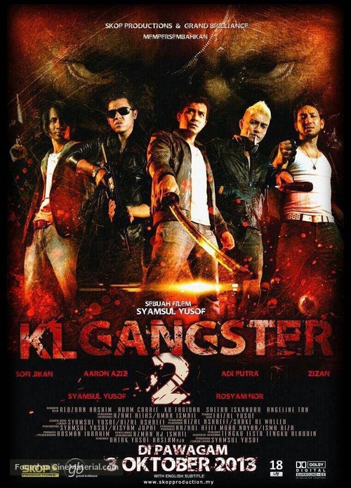 KL Gangster 2 - Malaysian Movie Poster