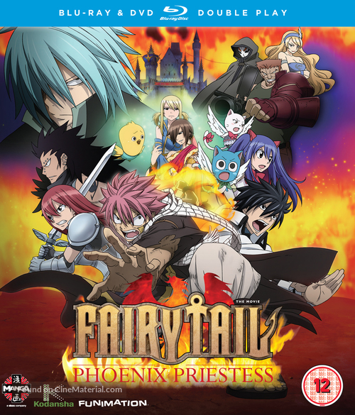 Fairy Tail - British Blu-Ray movie cover