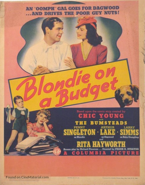 Blondie on a Budget - Movie Poster