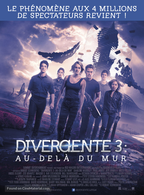 The Divergent Series: Allegiant - French Movie Poster