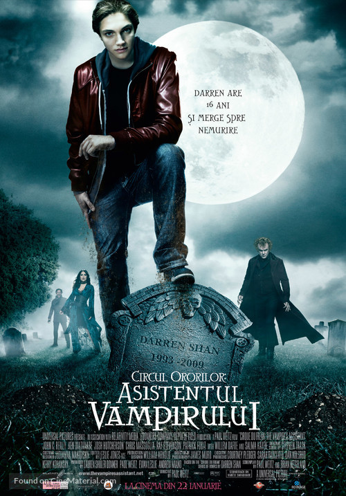 Cirque du Freak: The Vampire&#039;s Assistant - Romanian Movie Poster