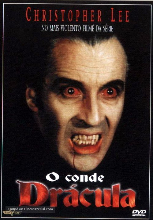 Scars of Dracula - Brazilian DVD movie cover