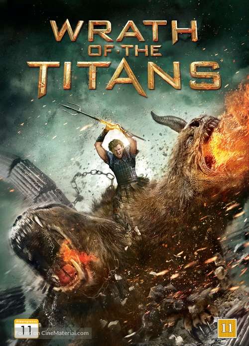 Wrath of the Titans - Danish DVD movie cover