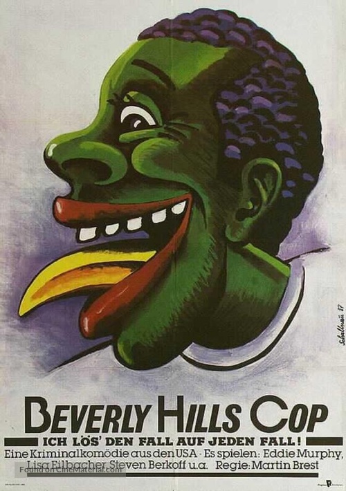 Beverly Hills Cop - German Movie Poster