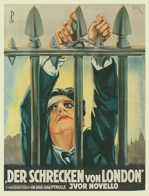The Lodger - German Movie Poster