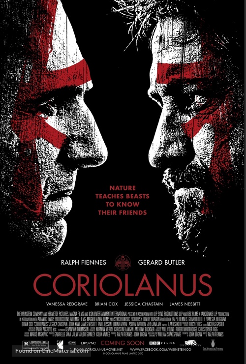 Coriolanus - Movie Poster