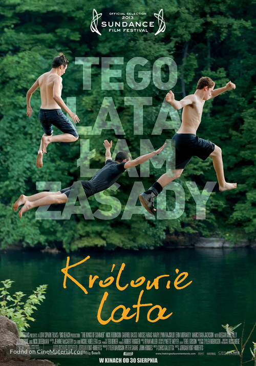 The Kings of Summer - Polish Movie Poster