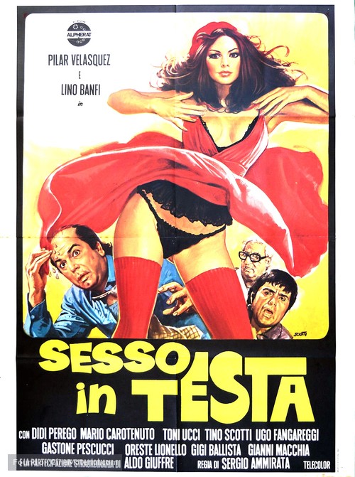 Sesso in testa - Italian Movie Poster