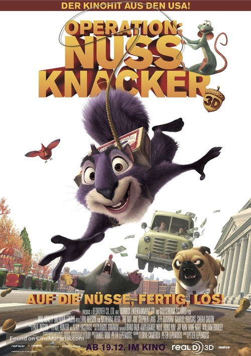 The Nut Job - German Movie Poster