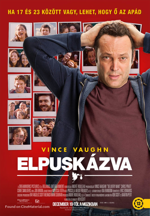 Delivery Man - Hungarian Movie Poster