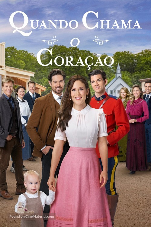 &quot;When Calls the Heart&quot; - Brazilian Movie Cover