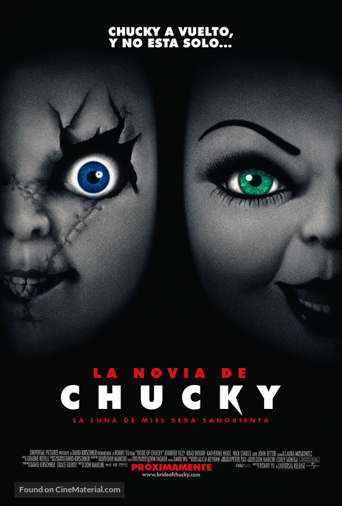 Bride of Chucky - Argentinian Movie Poster